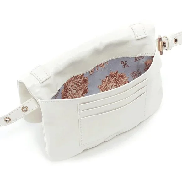 NWT New Hobo Saunter Belt Bag Latte Leather Retired Rare